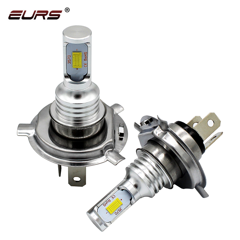 EURS 2PCS H7 Led Fog Light H4  - огляд і ціна Led Fog Light H11 3000K Yellow