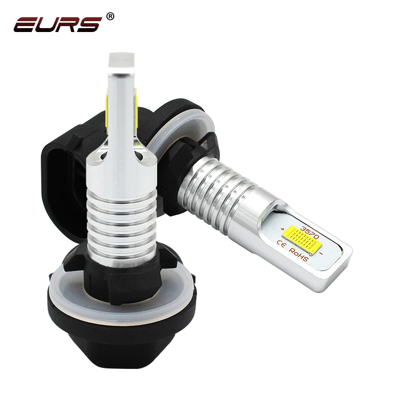EURS 2PCS H7 Led Fog Light H4  - огляд і ціна Led Fog Light H11 3000K Yellow