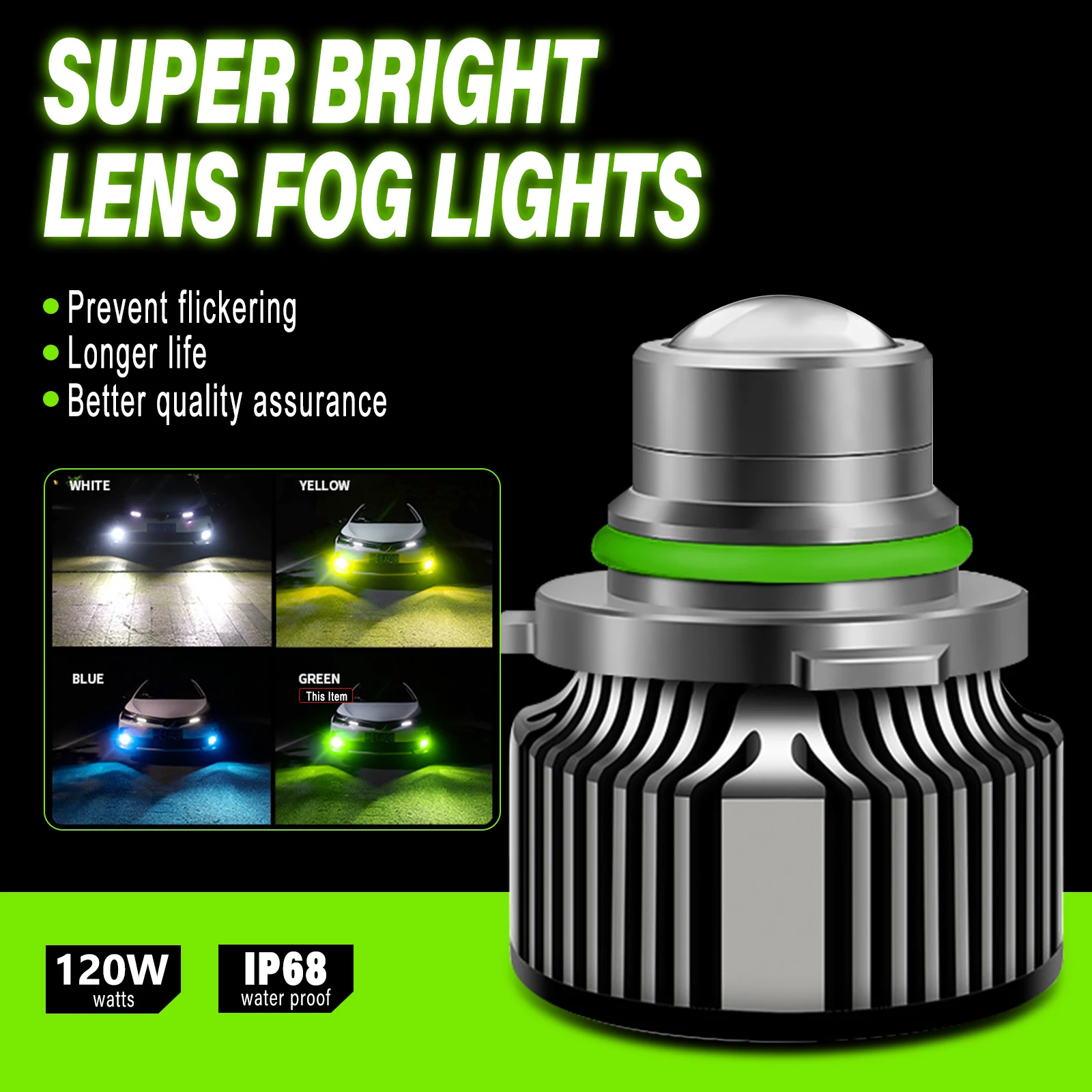 9006 HB4 Laser LED Headlight 1 - огляд і ціна Car Led Headlight 9005 9006