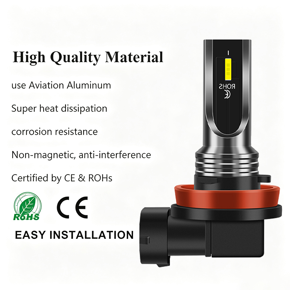 H11 LED Lamp Car Front Fog Lig - огляд і ціна Led Fog Light H11 3000K Yellow