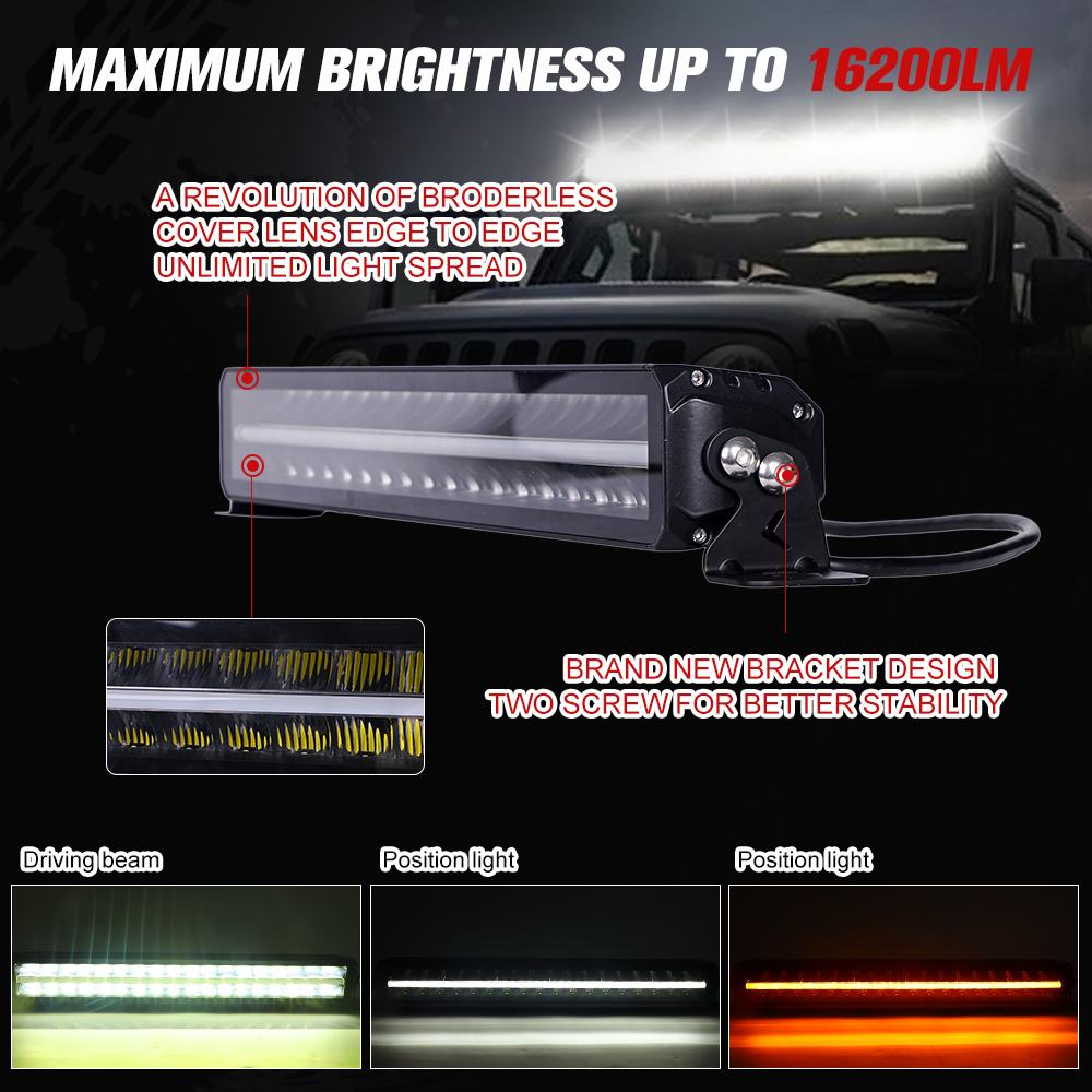 High Power Off Road Led Bar 42 - огляд і ціна Led Work Light Bar 12 Inch Offroad