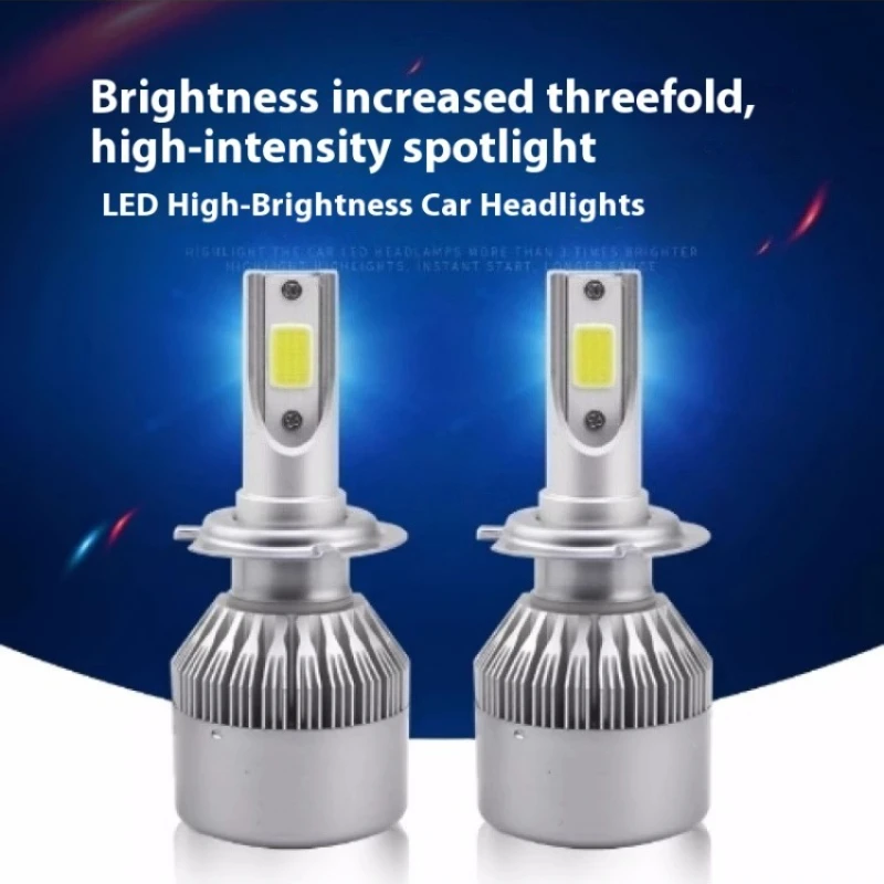 TCYATO 2x C6 LED Car Headlight - огляд і ціна Car Led Bulb H1 H3 H8 H11