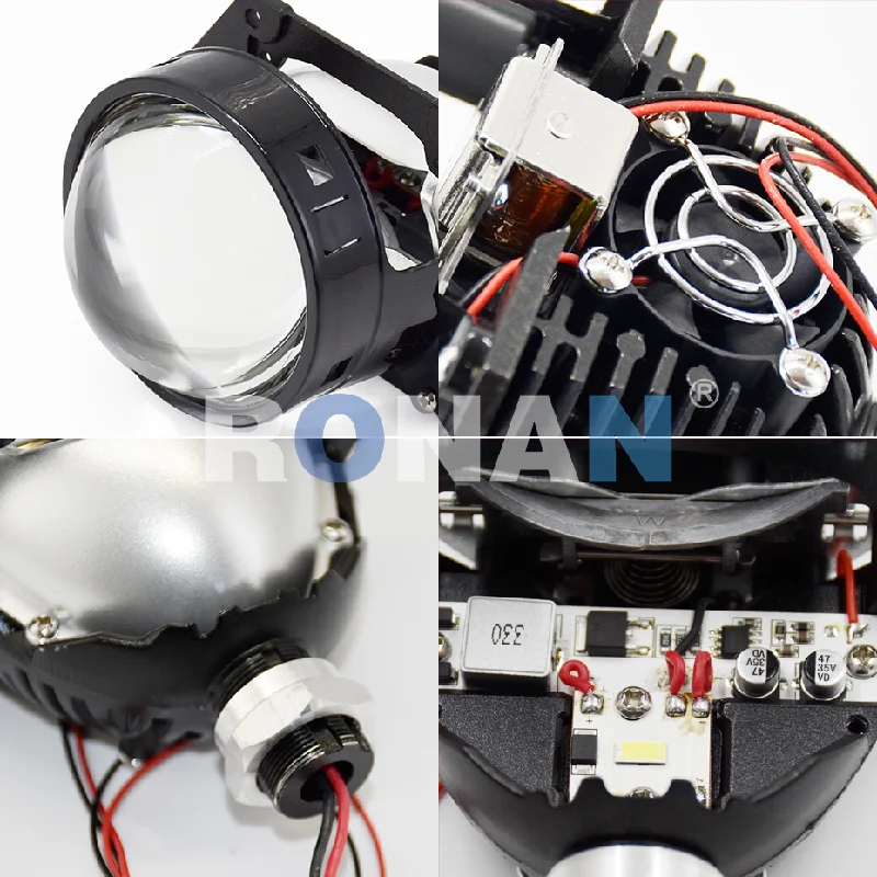 Ronan 40W 3inch Bi-Led Project - огляд і ціна Bi Led Projector Lens 3 Inch