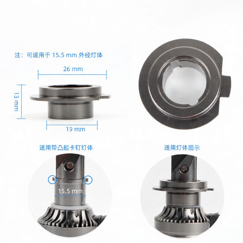 Aluminum Alloy LED Headlight B - огляд і ціна Car Led Headlight 9005 9006