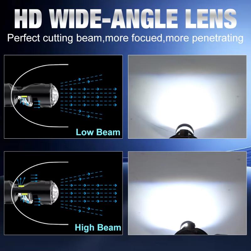 [MS]1Pcs CSP Moto LED H4 BA20D - огляд і ціна Motorcycle Led Headlight Bulb H4