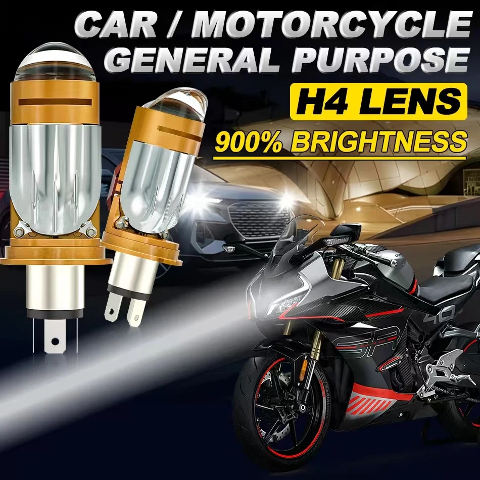 H4 LED Motorcycle Headlight Le - огляд і ціна Motorcycle Led Headlight Bulb H4