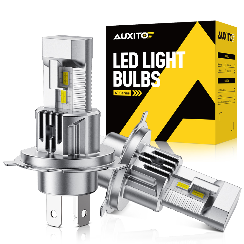 AUXITO 2Pcs H4 HB2 LED Headlig - огляд і ціна Led Headlight 6500K White 12000Lm