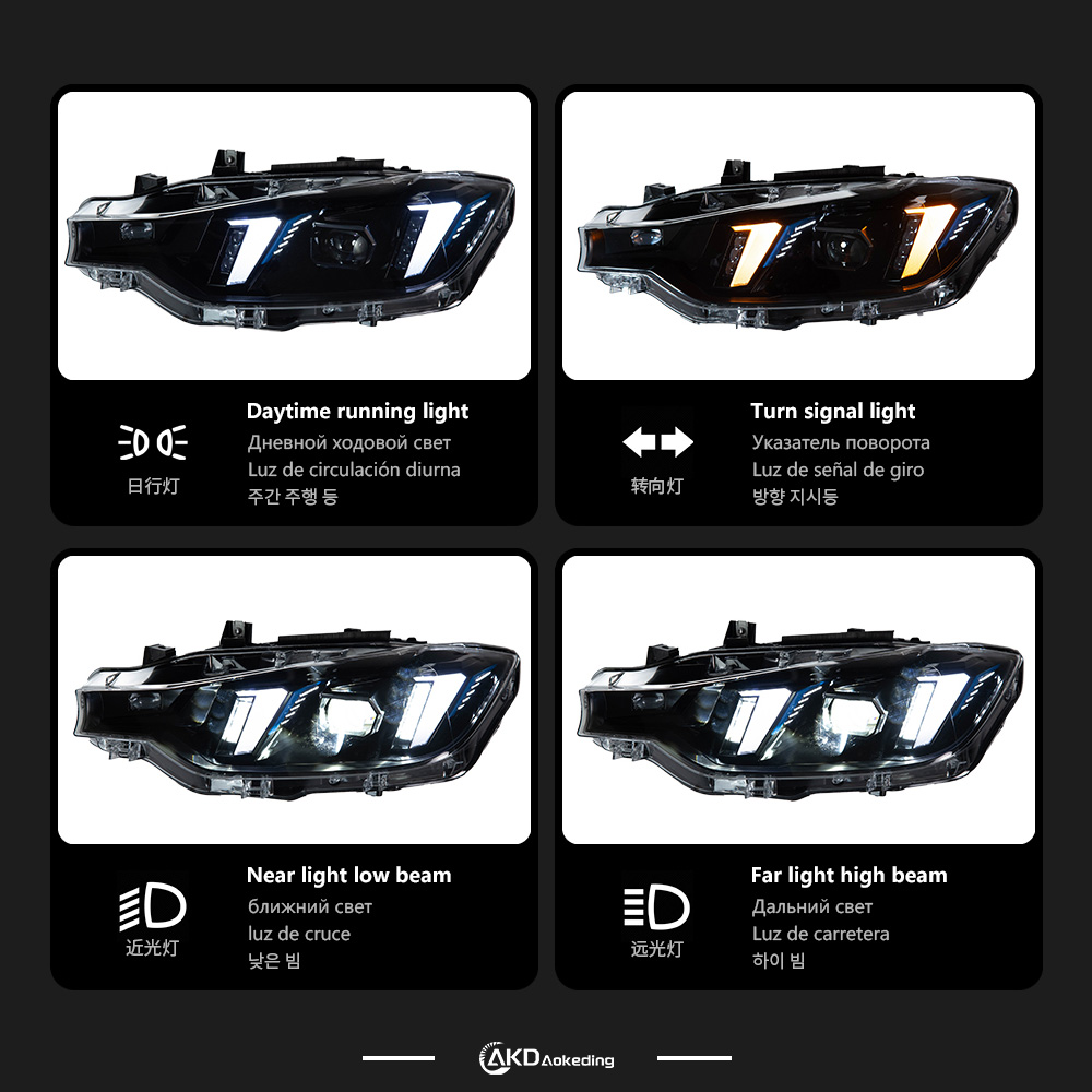New Design Headlights For BMW  - огляд і ціна Laser Led Headlight Projector Lens