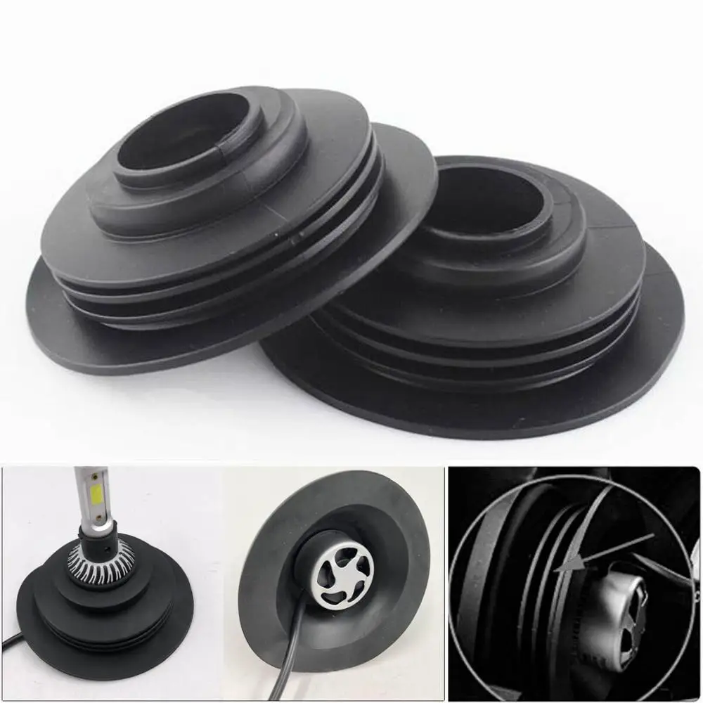 Headlight Lamp Light Rubber Du - огляд і ціна Car Led Bulb H1 H3 H8 H11