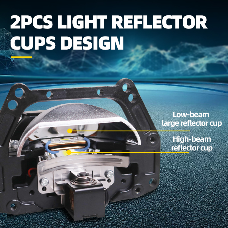SANVI Car LK8 Bi LED Projector - огляд і ціна Car Led Headlight 9005 9006