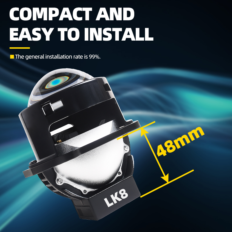 SANVI Car LK8 Bi LED Projector - огляд і ціна Car Led Headlight 9005 9006